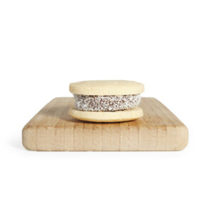 ALFAJOR DE MAICENA Y DULCE DE LECHE